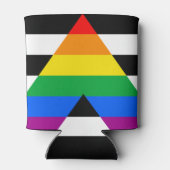 LGBTQ+ アライフラグ 缶クーラー (裏面)
