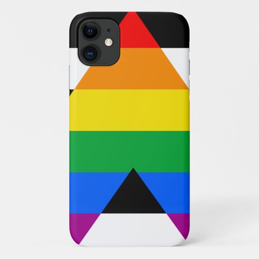 LGBTQ+ アライフラグ Case-Mate iPhoneケース (裏面)