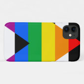 LGBTQ+ アライフラグ Case-Mate iPhoneケース (裏面(横))
