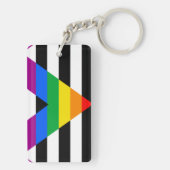 LGBTQ+ アライ フラッグ キーホルダー (裏面)