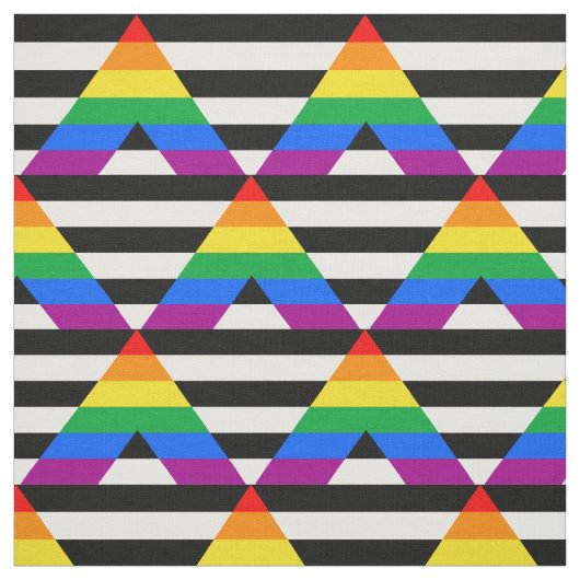 LGBTQ+ アライ フラッグ ファブリック (見本)
