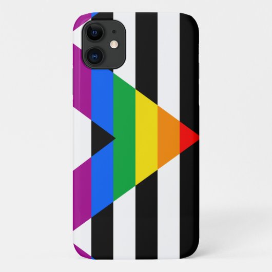 LGBTQ+ アライ フラッグ Case-Mate iPhoneケース (裏面)