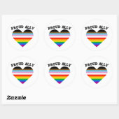 LGBTQ+アリー誇りを持ったズ ラウンドシール (シート)