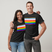 LGBTQ+インクルーシブプライド国旗 Tシャツ (ユニセックス)