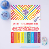 LGBTQ+ ウェディングプランナー フライヤー (シングル)