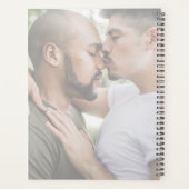 LGBTQ ウェディングプランナー モダンフォト プランナー手帳 (裏面)