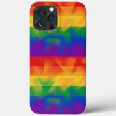 LGBTQ+カラーフラッグケースメイトiPhoneケース Case-Mate iPhoneケース (裏面)