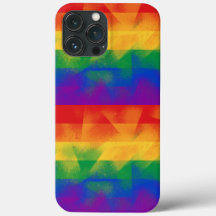 LGBTQ+カラーフラッグケースメイトiPhoneケース