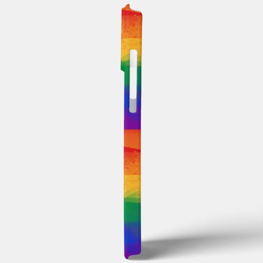 LGBTQ+カラーフラッグケースメイトiPhoneケース Case-Mate iPhoneケース (裏面 / 左)