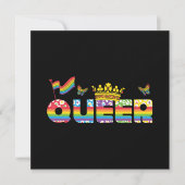 LGBTQ - クィア - レインボーカラー (正面)