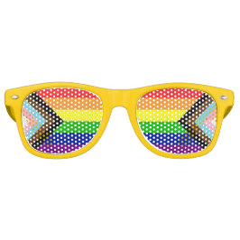 LGBTQ+ゲイ進行プライドクラシックサングラス レトロサングラス