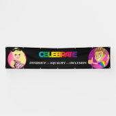 LGBTQ+ ゲイ・プライド・パレードイベントバナー 横断幕 (横)