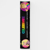 LGBTQ+ ゲイ・プライド・パレードイベントバナー 横断幕 (縦)