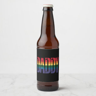 LGBTQ+ ゲイ プライド マンス 父の日 レインボー ビールラベル