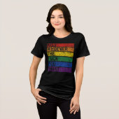 LGBTQ ゲイ レズビアン プライドマンス Tシャツ 誰でもキス (正面全面)