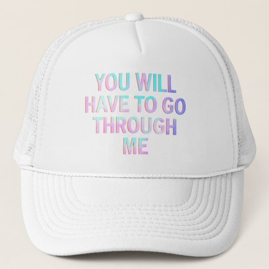 LGBTQ+ トランスジェンダー面白グッズ キャップ (正面)