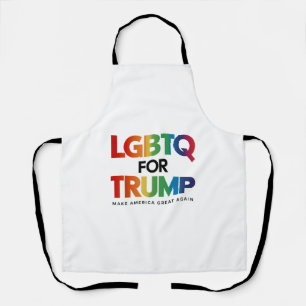 LGBTQ トランプ支持 ゲイ レズビアン トランプ支持 2024 エプロン