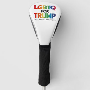 LGBTQ トランプ支持 ゲイ レズビアン トランプ支持 2024 ゴルフヘッドカバー