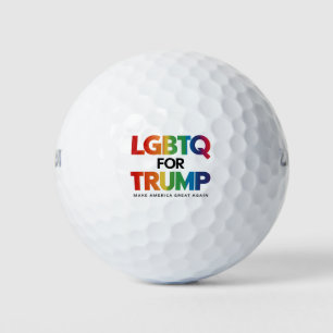 LGBTQ トランプ支持 ゲイ レズビアン トランプ支持 2024 ゴルフボール