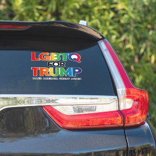 LGBTQ トランプ支持 ゲイ レズビアン トランプ支持 2024 シール