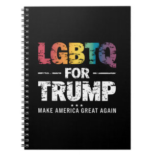 LGBTQ トランプ支持 ゲイ レズビアン トランプ支持 2024 ノートブック