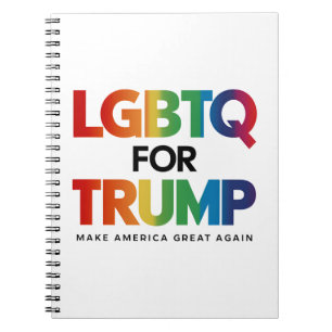 LGBTQ トランプ支持 ゲイ レズビアン トランプ支持 2024 ノートブック