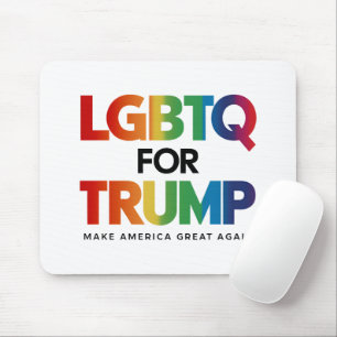 LGBTQ トランプ支持 ゲイ レズビアン トランプ支持 2024 マウスパッド