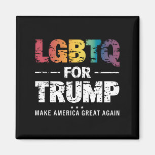 LGBTQ トランプ支持 ゲイ レズビアン トランプ支持 2024 マグネット