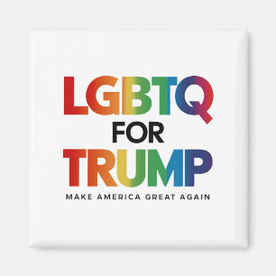 LGBTQ トランプ 支持 ゲイ レズビアン トランプ 支持 2024 マグネット