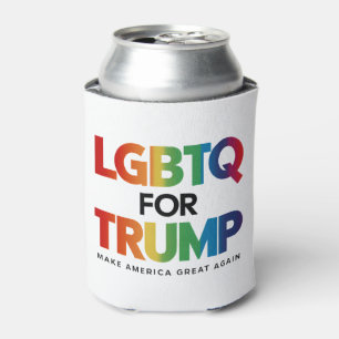 LGBTQ トランプ 支持 ゲイ レズビアン トランプ 支持 2024 缶クーラー