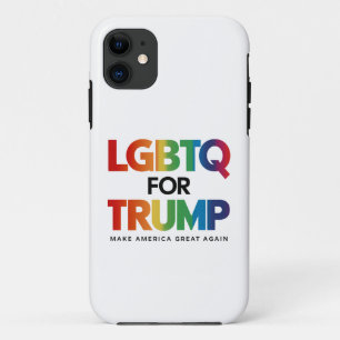 LGBTQ トランプ 支持 ゲイ レズビアン トランプ 支持 2024 iPhone 11 ケース