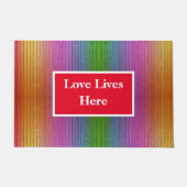 LGBTQ+ ドアマット (正面)