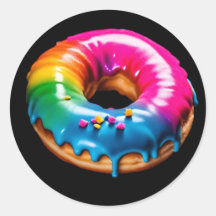 LGBTQ+ ネオン プライド ドーナツ
