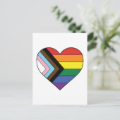 LGBTQ ハート シーズンポストカード (スタンド正面)