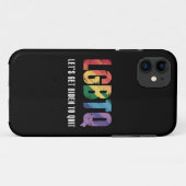 LGBTQ バイデンにプライドをやめさせよう  Case-Mate iPhoneケース (裏面(横))