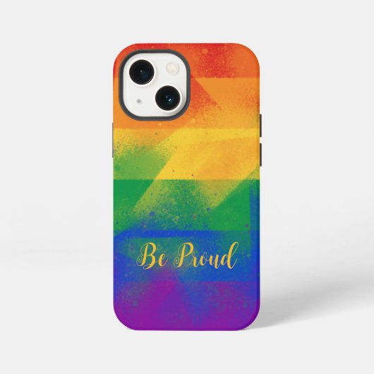 LGBTQ+フラグカラーCase-Mate iPhoneケース iPhone 13 Miniケース (裏面)