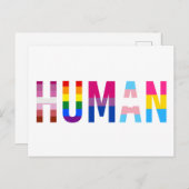 LGBTQ フラグ ゲイ プライド月間 トランスジェンダー ポストカード (正面/裏面)
