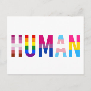 LGBTQ フラグ ゲイ プライド月間 トランスジェンダー ポストカード