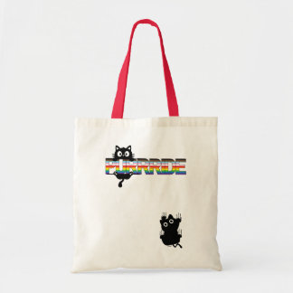 LGBTQ+ プライドと猫 トートバッグ