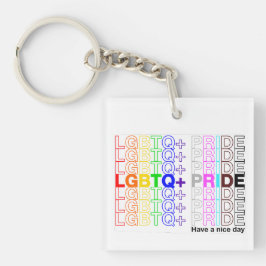LGBTQ+プライドアクリル キーホルダー
