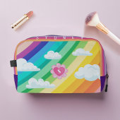 LGBTQ+プライドカラフルレインボーラブネーム&モノグラム ドップキット