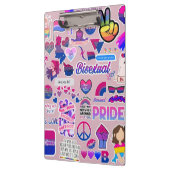 LGBTQ+プライドクリップボード クリップボード (左)
