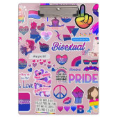LGBTQ+プライドクリップボード クリップボード (正面)