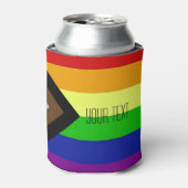 LGBTQ+プライドクーラーボックス 缶クーラー (缶正面)