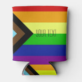 LGBTQ+プライドクーラーボックス 缶クーラー (正面)