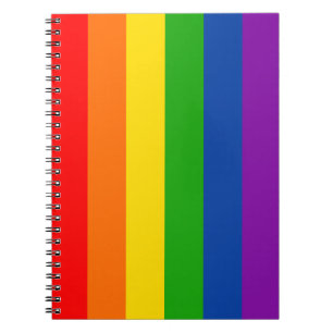 LGBTQ+プライドフラグ レインボー, ゲイプライドカラー ノートブック