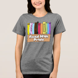 LGBTQ+ プライドブックラバーズTシャツ トライブレンドTシャツ
