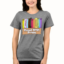 LGBTQ+ プライドブックラバーズTシャツ
