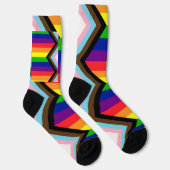 LGBTQ+ プライド進歩 ソックス (右)