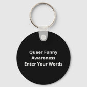 LGBTQ+ プライド キーチェーン おもしろ 鹿 デザイン (裏面)